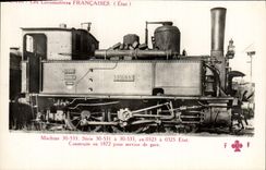 VINTAGE POSTCARD Train Engine Machine 30.533