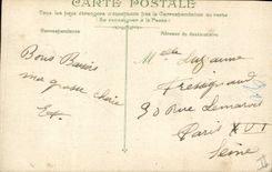 CPA Bateau voilier Barque de peche Un coup de vent