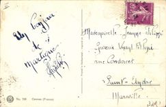 CPA Bateau voilier Phare 