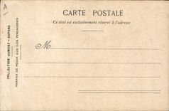 VINTAGE POSTCARD Boat Dumont Duparc Sampan of sin in the Pescadores Islands