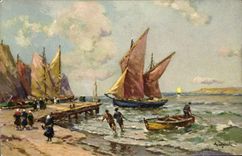CPA Bateau Peche 