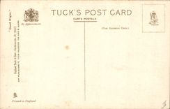 VINTAGE POSTCARD Woman nightdress