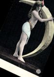 CPA Femme nu erotique Lune 