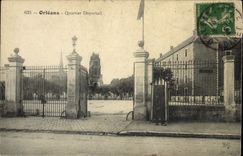 Districto de Militaria Orleans Duportail de la POSTAL de la VENDIMIA