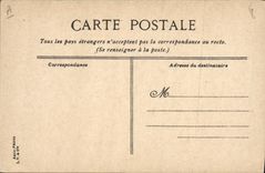 VINTAGE POSTCARD Bateau Iena armours 2nd class