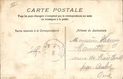 VINTAGE POSTCARD Boat the squadron of North to broad of Barfleur