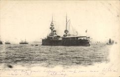 CPA Bateau de guerre