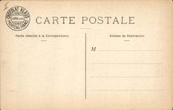 VINTAGE POSTCARD Bateau Armours squadron has Toulon Chocolat Klaus