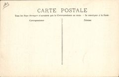 VINTAGE POSTCARD Bateau Toulon the catastrophe of Iena Vue of Iena dimensions port side the ship still burning with the front one