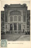 CPA Lille Theatre municipal provisoire 