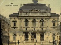 CPA Lyon Theatre des Celestins (carte toilee)