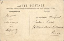 VINTAGE POSTCARD Lyon Theater Room Branch