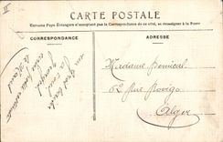 VINTAGE POSTCARD Mans the Theater and the cathedral (chart toilee)