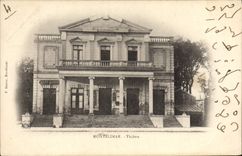 VINTAGE POSTCARD Montelimar Theater