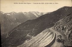 CPA Lacets du col d'Allos 