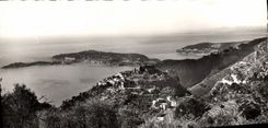 CPA Eze Nid D'Aigle Vue Panoramique sur le Cap Ferrat