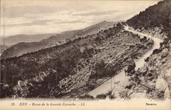 CPA Eze Route de la Grande Corniche