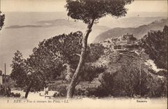 CPA Eze Vue a Travers les Pins