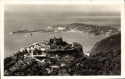 CPA Eze Vue Sur Le Village et le Cap Ferrat