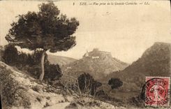 CPA Eze Vue Prise de la Grande Corniche