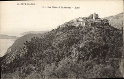 La POSTAL Eze de la VENDIMIA de Niza tiene Menton