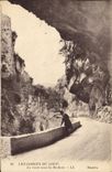 CPA Eze Les Gorges Du Loup La Route Sous les Rochers