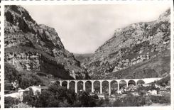 CPA Les Gorges Du Loup Entrees 