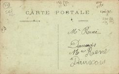 VINTAGE POSTCARD Ferte Under Jouarre the Place of the Town hall Seen has Vol