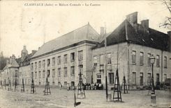 VINTAGE POSTCARD Clairvaux Central House the Barracks Prison