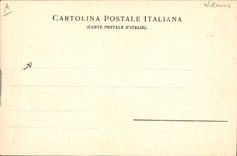 VINTAGE POSTCARD Volcano Napoli Vesuvio Scoppio nell Atrio LED Cavallo