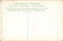 VINTAGE POSTCARD Napoli Volcano It Vesuvio the ultima eurione