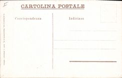 CPA Volcan Eruzione da Pompei Aprile 1906