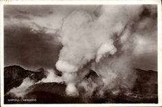 MODERN CARD Volcano Napoli Vesuvio
