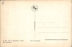 MODERN CARD Volcano Napoli Vesuvio