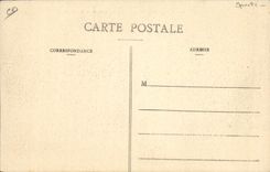 VINTAGE POSTCARD Winter sports Ski the High Vosges Races of Bobsleighs