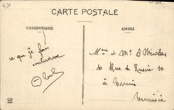 VINTAGE POSTCARD Winter sports Ski Plate of Superbagneres Passage of Bobb Luchon