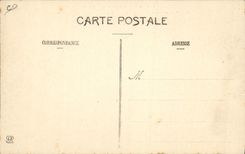 VINTAGE POSTCARD Winter sports Ski Luchon Plate of Superbagneres Descent in lugge