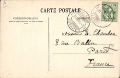 CPA Sports d'hiver Ski Femme en luge