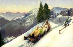 CPA Sports d'hiver Ski Bobsleigh 