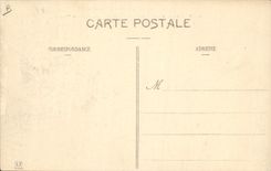 VINTAGE POSTCARD Winter sports Ski Luchon Plate of Superbagneres Departure of toboggans