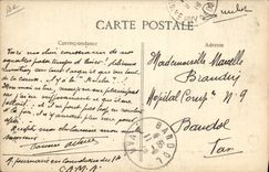 VINTAGE POSTCARD Winter sports Ski the Mount Gilds a tobogganist Luge Woman