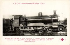 CPA Train Locomotive Machine 230 338 