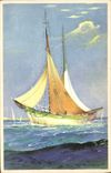 CPA Bateau Voilier 