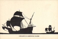 CPA Bateau Voilier L'escadre de Christophe Colomb 