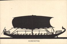 CPA Bateau Voilier Navire egyptien Egypte Egypt