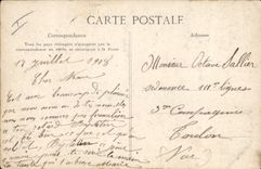 CPA Militaria Caserne Mess des sous officiers