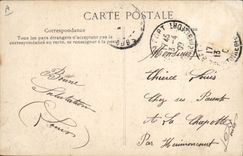 La POSTAL Militaria Caserne de la VENDIMIA barra arreglos un amo de Gymnastique