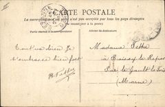 La POSTAL Militaria de la VENDIMIA acuartela la servidumbre del forraje