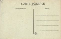 La POSTAL Militaria de la VENDIMIA acuartela Castres cuarteles del 9nos de la artillería