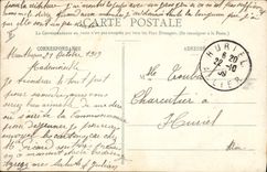 CPA Bateau de guerre Souvenir d'escadre 